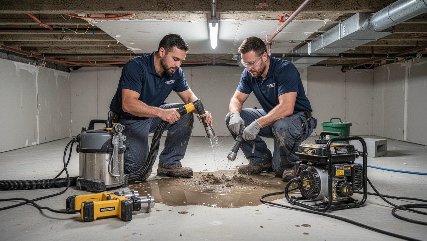 Crawl Space Water Removal