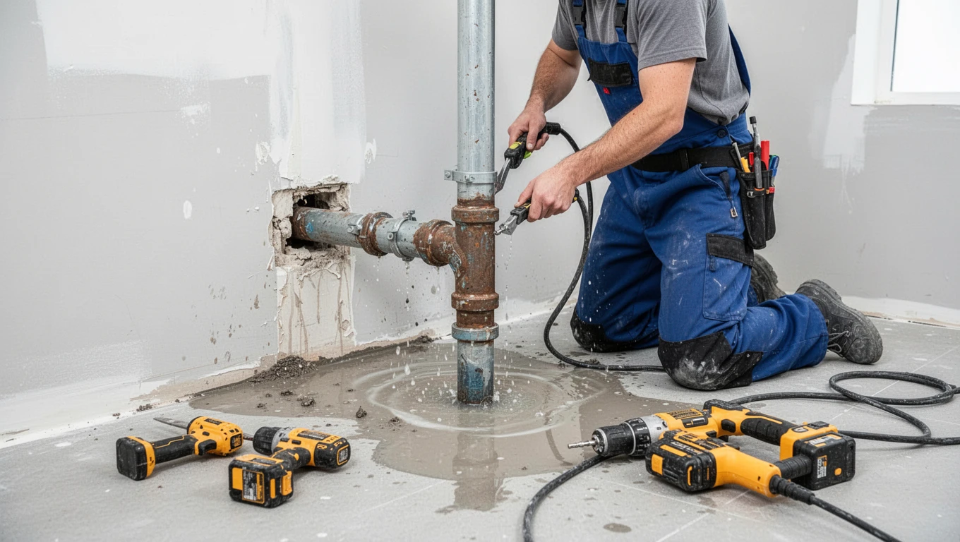 Burst Pipe Cleanup