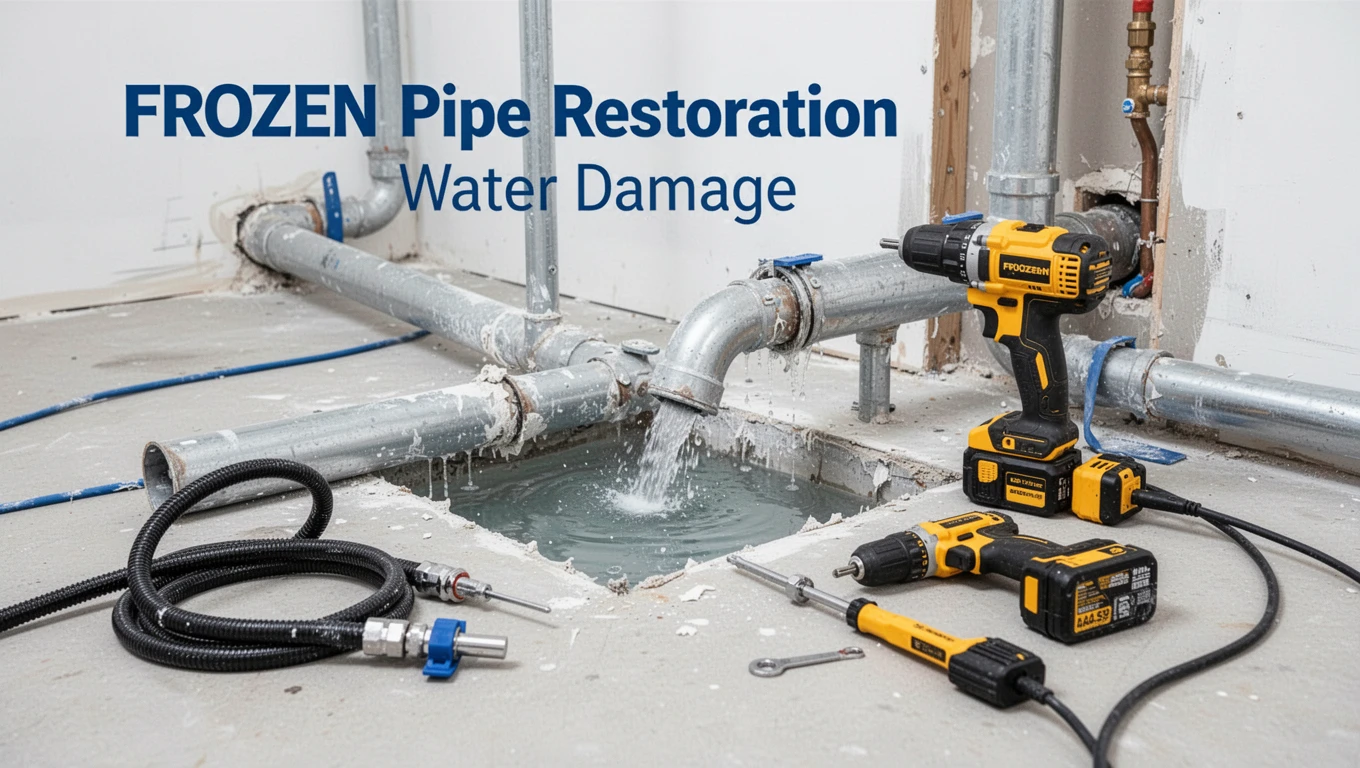 Frozen Pipe Restoration