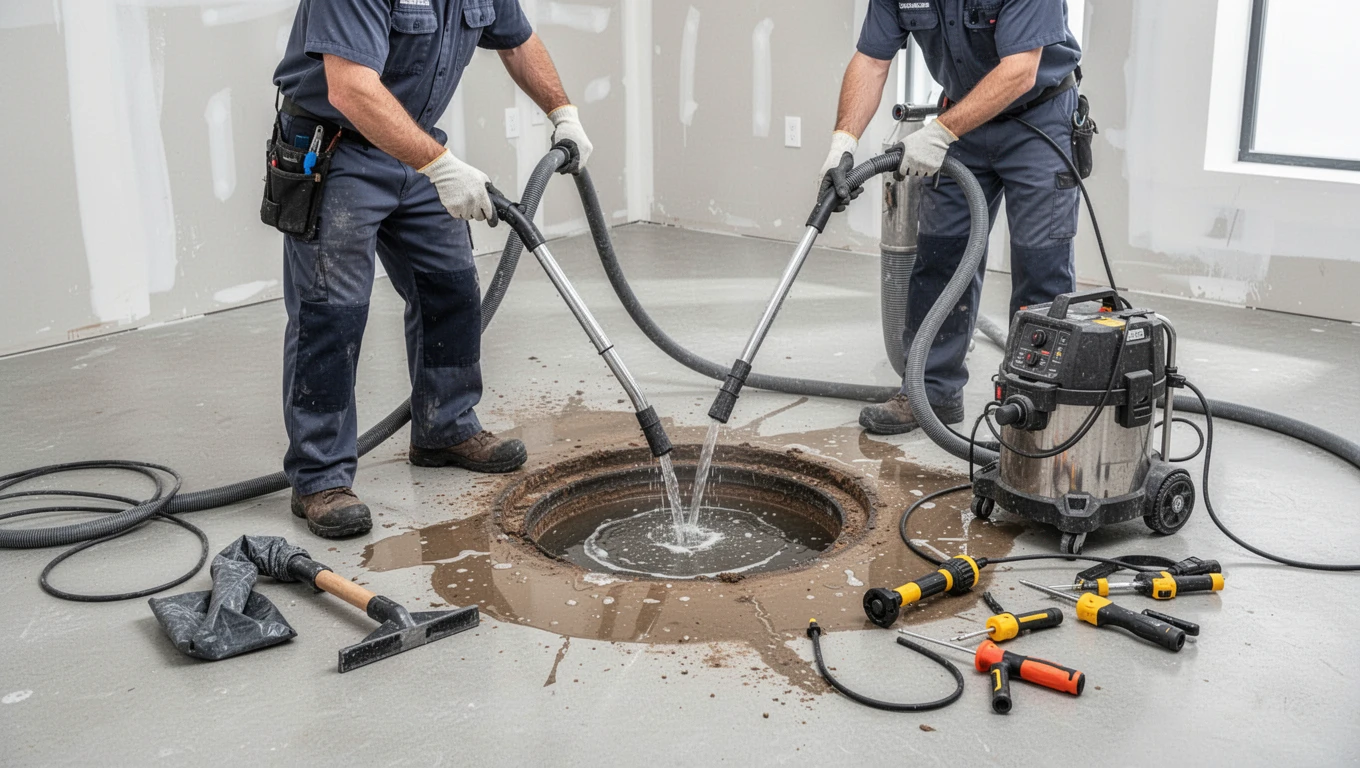 Sewage Backup Cleanup